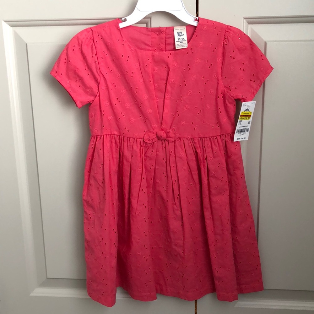 Pink toddler Oshkosh dress NWT